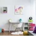thumbnail image 3 of Stupell Industries Pastel Unicorn & Stars Fairy Tales & Fantasy Painting Gallery Wrapped Canvas Art Print Wall Art, 24 x 24, 3 of 8