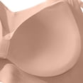thumbnail image 3 of Fatuov Womens No Underwire Bra Push Up Lightweight Bra Full Coverage Solid Color Breathable Fabric Everyday Bralette 36A, 3 of 4