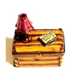 thumbnail image 3 of Trunk Lamp Decor Limoges Box Porcelain Figurine, 3 of 7