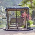 thumbnail image 3 of Bewildely Swing Chair Net Home Professional Accessory Zipper Nets Mesh Covers Insect Anti-Mosquito Screen Outdoor Protective Decoración del hogar, 3 of 6