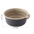 thumbnail image 3 of XGFHYJEH Colander, Colander Plastic, Small Colander, Berry Colander, Kitchen Colander, Fruit Colander, Small Colander for Fruit and Veggies, 3 of 7