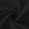 thumbnail image 6 of Elvqul Big and Tall Shirts Men Button up Cotton Linen Collared Long Sleeve Black Solid Color Loose Shirts, 6 of 6
