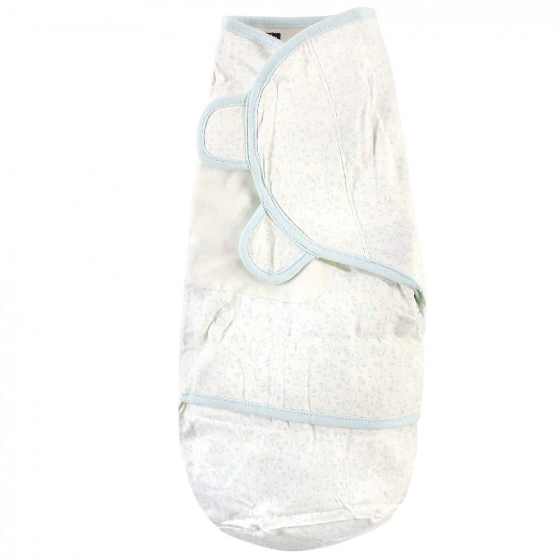 Hudson Baby Infant Girl Cotton Swaddle Wrap, Enchanted Forest, 0-3 Months