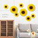 thumbnail image 3 of Ansomo Pompones De Papel De Seda De Girasol D?Cor Flores Amarillas Para Colgar En La Pared, Decoraciones Para Fiestas, Cumpleaños, Novia, Baby Shower, Boda, Aula, 12.0 In, 8.0 In, Paquete De 10, 3 of 5