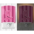 thumbnail image 2 of Caroline's Treasures BB6978CNL Breast Cancer Awareness Ribbon Face Ceramic Night Light, 6x4x3", multicolor, 2 of 2