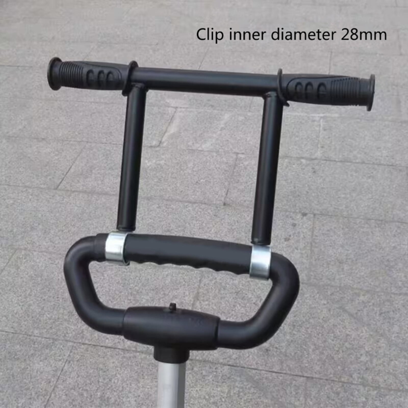 Strollers Handle Extender with Clip Compact and Lightweight Design Pram Cart Handlebar for Easy Storage and Transport