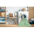 thumbnail image 2 of Ahgly Company Tapis Rectangulaire Lavable en Machine Intérieur Vert Transitionnel, 2 Pieds x 5 Pieds, 2 of 7