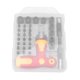 thumbnail image 3 of Ratcheting Screwdriver Set with Extension Rod Cr V Steel T Handle Screwdriver Kit for Air Conditioning, 3 of 5