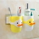 thumbnail image 2 of Soporte blanco para cepillos de dientes para niños, vaso de cristal con diseño de animales de dibujos animados, soporte para cepillo de baño y baño, 2 of 5