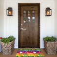 thumbnail image 4 of Non Slip Door Mat, Rainbow peace sign cute Fast Drying Bath Tub Mats, Absorbent Bathroom Rugs Entrance Welcome Mat, Bath MatS for Tub, Floor, Home, Kitchen, Hotel,16x24in, 4 of 7