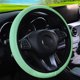 thumbnail image 1 of Funda para volante de cuero con relieve tridimensional, cómoda y suave para interior de automóvil sin anillo interior, adecuada para mujeres de 14,5 a 15 pulgadas, 1 of 5