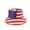 US, variant on 2026 American Flag Element Fisherman Hat Fashionable and Unique Outdoor Bucket Hat Trendy Hat