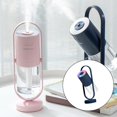 thumbnail image 1 of Mini humidificador de coche con rotación de 360 ​​grados, luz LED colorida, refrescante de aire alimentado por USB, 200 ml para habitación de bebé Azul Baoblaze humidificador de aire, 1 of 7