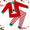 thumbnail image 2 of Gaexia Girl's 2 Piece Outfits Kids Christmas Pajamas Cotton Long Sleeve Matching Holiday Pjs Set Toddler Boys Girls Kids Xmas Jammies, 2 of 3