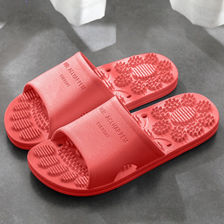 GENEMA Reflexology Foot Massage Slippers Bath Slippers Tension Relief  Massager Slippers - Walmart.com
