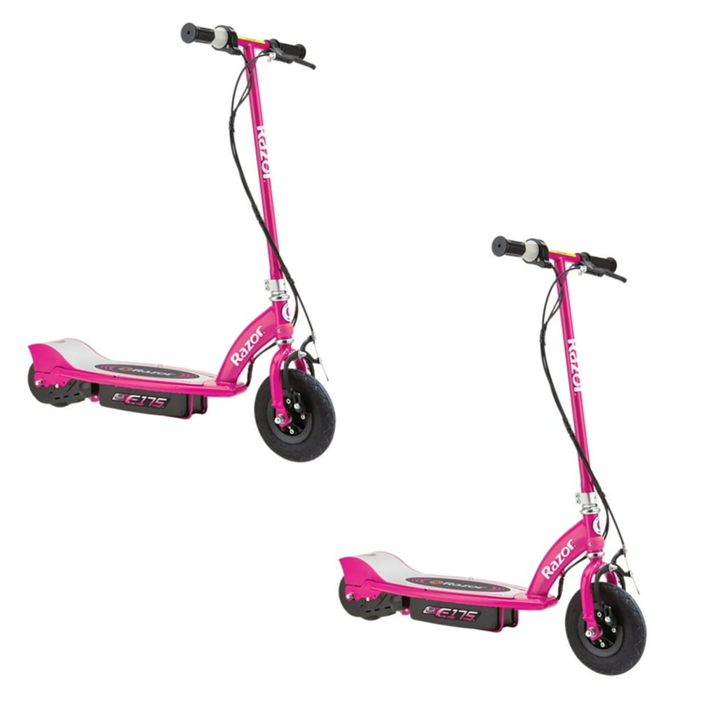 pink electric scooter 6v
