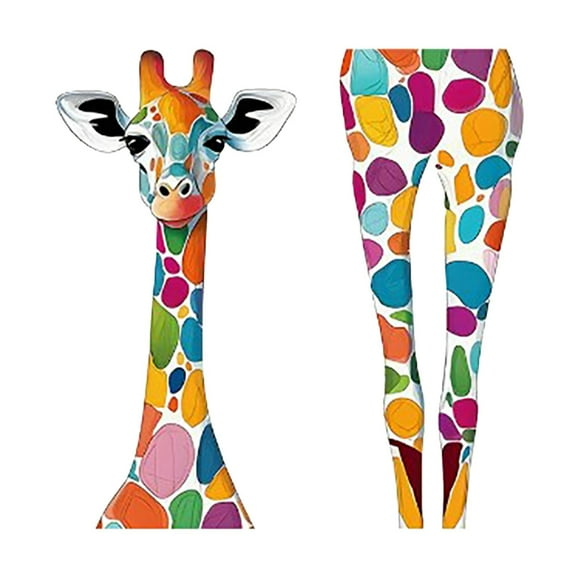 TIELUTT Cartoon Geometric Color Giraffe Decorative Wall Stickers Let Your Home Into A Birch Wall Decal Wallpaper and Peel Height Chart for Kids Wall Sticker Wallpaper for Room Wall Ballet Large Flowe