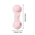 thumbnail image 3 of Binwennn Electrical Clamps Transparent Knob Protective Cover – Durable PC Design With Double Key Lock Easy Installation, 3 of 4