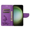 thumbnail image 6 of TECH CIRCLE Case for 2023 Galaxy S23 Ultra 6.8" - Lightweight Wallet Butterfly Case, Purple, 6 of 6