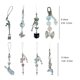 thumbnail image 3 of Colorful Keychain Phone Lanyard String Stylish Heart Bowknot Phone Pendant Colorful Beaded Backpack Purse Bag Ornament, 3 of 4