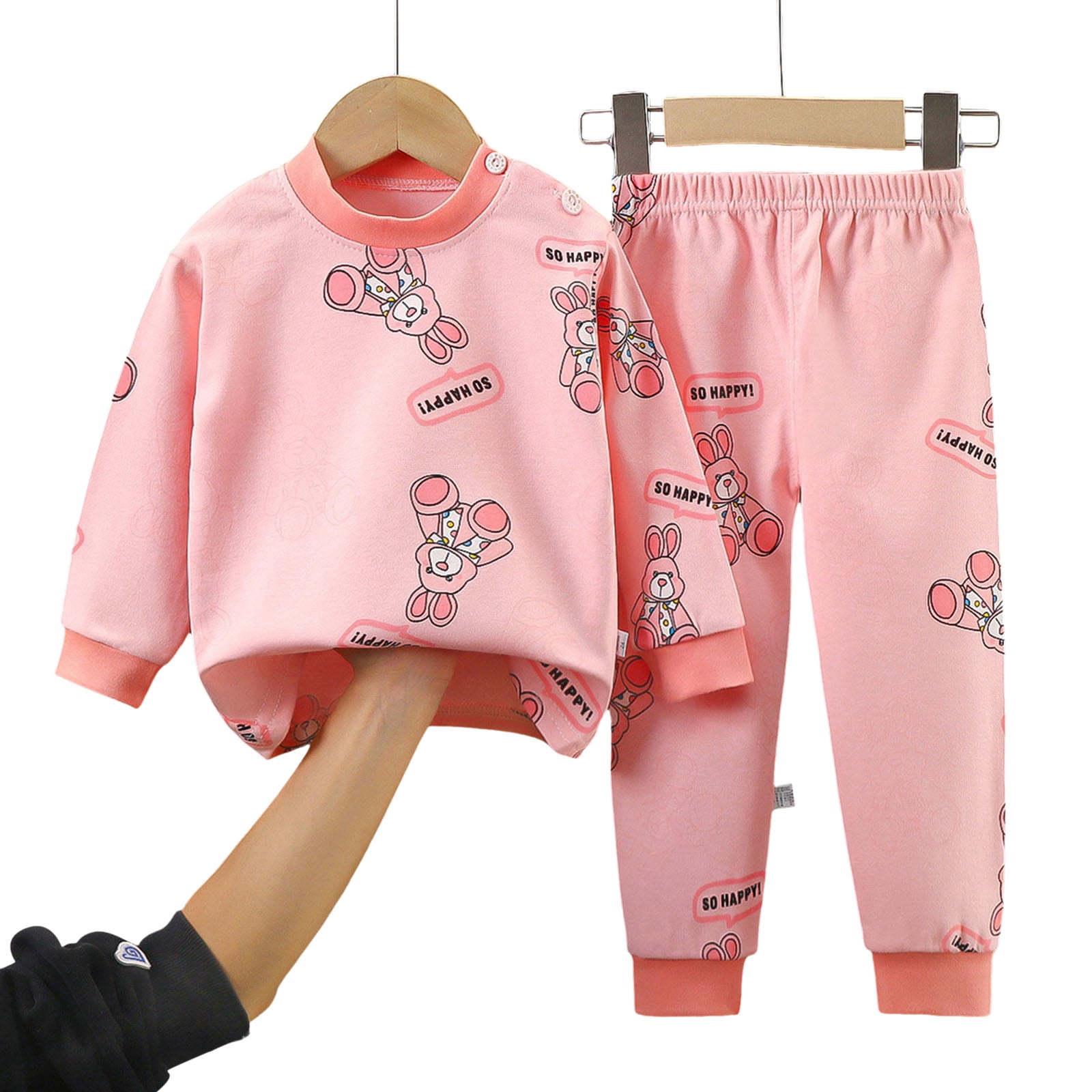 NIEWTR Toddler Baby Girl Fall Winter Clothes Checkerboard Long Sleeve Sweatshirt Pants Sweatsuit Set Checkered Plaid Outfit for 0 6 12 18 24 M 1t 2t 3t 4t 5t 6t Dailywear Set,3-4 Years