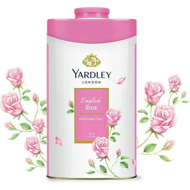 Yardley London Perfumed Talc English Rose Talcum Powder 8.8 oz (250 G)