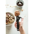 thumbnail image 4 of Ice Cream Scoop, Self-Defrosting Aluminum Trigger Release, Silver/Black, GoodCook, 4 of 6