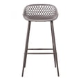 thumbnail image 3 of Moe's Home Collection Tabouret de Bar d'Extérieur Piazza - Ensemble de 2, Gris, 3 of 7
