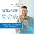 thumbnail image 3 of Gericare Stool Softener Docusate Sodium 100mg Laxative Tablets for Constipation Relief, 100 Count, 3 of 6