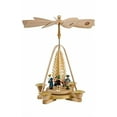 thumbnail image 2 of Alexander Taron 11" Richard Glaesser German Life Pyramid Candle Holder, 2 of 2