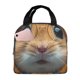 thumbnail image 1 of Fotbe Modern Yellow Sweater Guinea Pig Bolsa Térmica con Estampado y Forro de Aluminio Grueso Bolsa de Almuerzo con Bolsillo Frontal para Hombres y Mujeres, Ideal para Trabajo, Escuela, 1 of 8