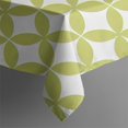 thumbnail image 4 of Green White Checkerboard Checkered Pattern Rectangle Tablecloth 60"x120",Waterproof Polyester Rectangle Table Cloth, Wipeable Spillproof Polyester Tablecloth for Dining, Camping, Indoor and Outdoor, 4 of 6