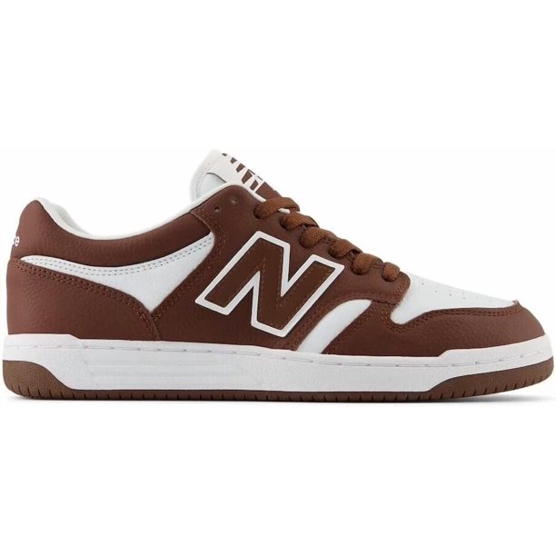 New Balance 480 BB480LHB Sneaker Mens Brown White Lace Up Lifestyle Shoes LR3010