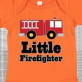 thumbnail image 4 of Inktastic Little Firefighter Fire Engine Boys or Girls Baby Bodysuit, 4 of 5
