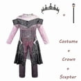 thumbnail image 1 of Disfraz de Audrey para niña, disfraz de fantasía de Halloween para niños, mono de fiesta elegante para mujer, disfraz de Cosplay de Evie Mal, 1 of 5
