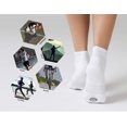 thumbnail image 2 of Medias Tobilleras CS CELERSPORT Mujer Paquete de 6 Almohadilladas Talle Mediano, 2 of 7