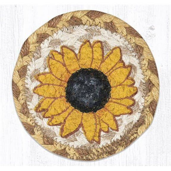 Capitol Importing 31-IC595S 5 x 5 in. IC-595 Sunflower Printed Coaster