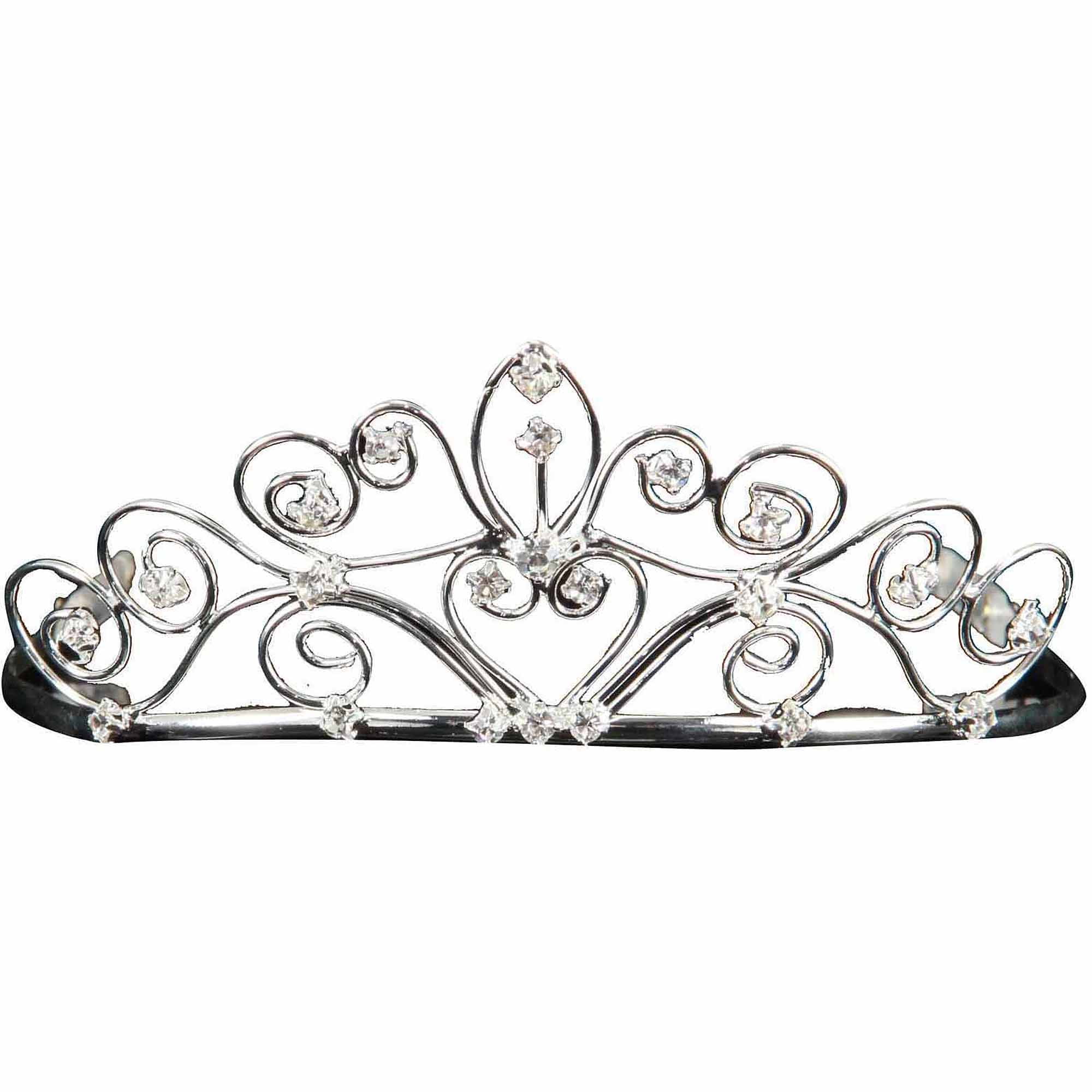 Silver Tiara Adult Halloween Accessory