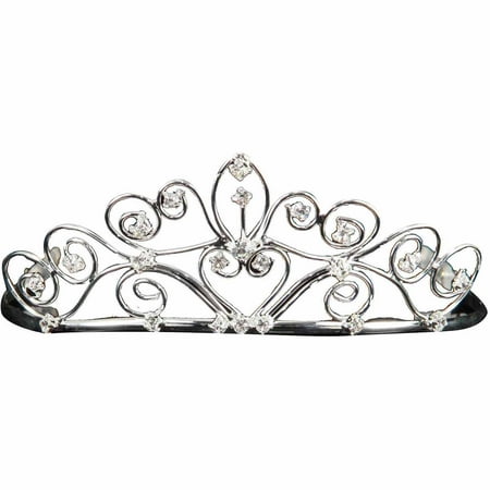 Silver Tiara Adult Halloween Accessory