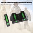 thumbnail image 4 of Accesorios de caza del colimador de combate de la vista trasera delantera de fibra óptica (verde) Ehuebsd Para estrenar, 4 of 8