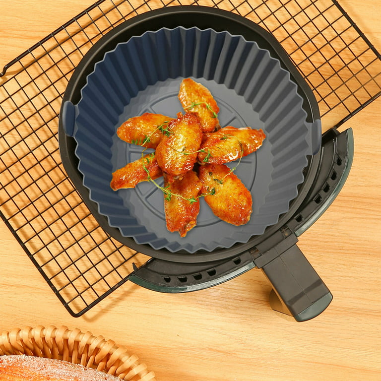 Air Fryer Silicone Pot Liners, Reusable Air Fryer Silicone Pot