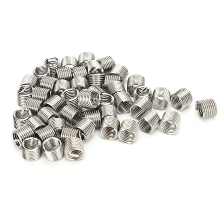 

Zaqw Sleeve Bushing Screw Wire Thread Insert SUS304 M10 X 1.5 For Molds For Manufacturing Fields For Aviation For Mechanical Equipment For Lamps For Automobiles