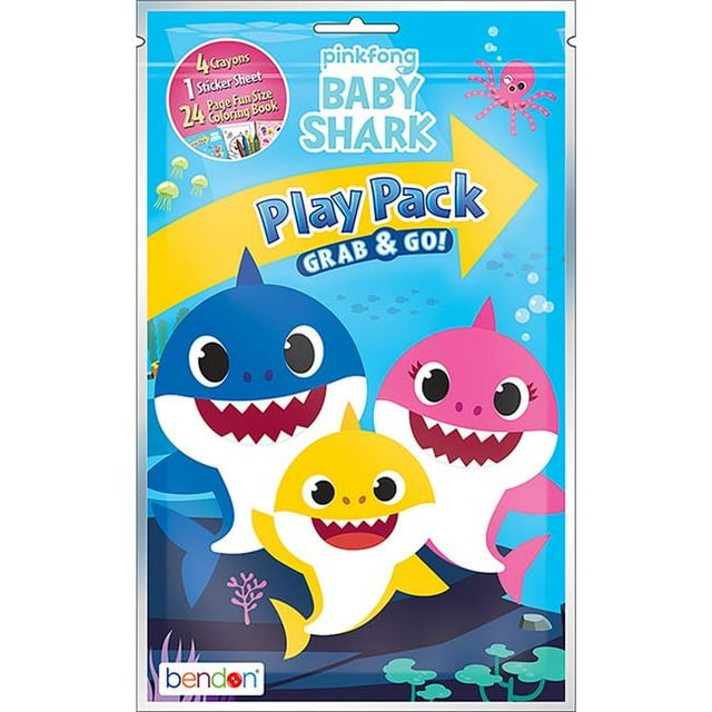 Bendon 9067718 Activity & Coloring Book Play Pack