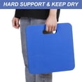 thumbnail image 6 of GIXUSIL Portable Stadium Bleacher Seat Pad, 4 Pack Hard & Strong Heat-Resistant Poolside Seat Comfort Foam Cushion, Outdoor Seating for Spectating Sport Side of Pool (Blue）, 6 of 7