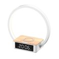 thumbnail image 3 of Lampe de Chevet LED avec Fonction de Charge Sans Fil Lampe de Table Dimmable pour Chambre à Coucher, 3 of 7
