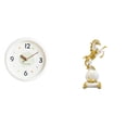 thumbnail image 1 of Reloj de pared,Reloj de pared decorativo,moderno y elegante.,Figura de escritorio,Estantería con estatua de caballo para escritorio,oficina y decoración del hogar.,Figura decorativa de, 1 of 8