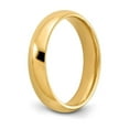 thumbnail image 3 of Gem & Harmony Ladies or Mens 14K Yellow Gold Comfort Fit 5mm Wedding Band Ring for Women, 3 of 6
