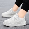 thumbnail image 2 of lnmuld Girls Macaron Color Block Mesh Skate Sneakers Adjustable Lightweight Platform Sole Daily Casual Trainers Size:10.5-11 Years, 2 of 8