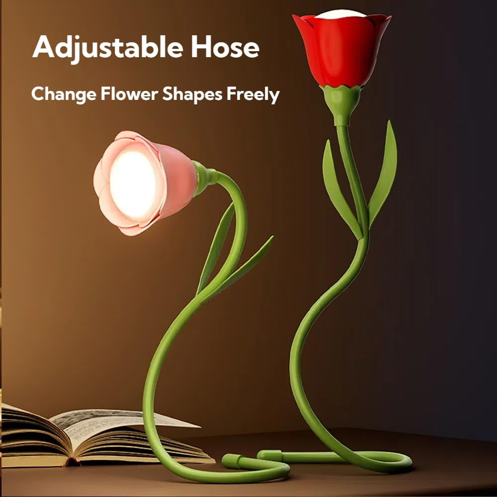 Birthday Gifts for Women,Sunflower Flower Lamp Rechargeable Cordless Led Reading Light,3-Colour Infinitely Dimming Small Night Light for Festival Gifts for Mom Girlfriend Grandma (Yellow)