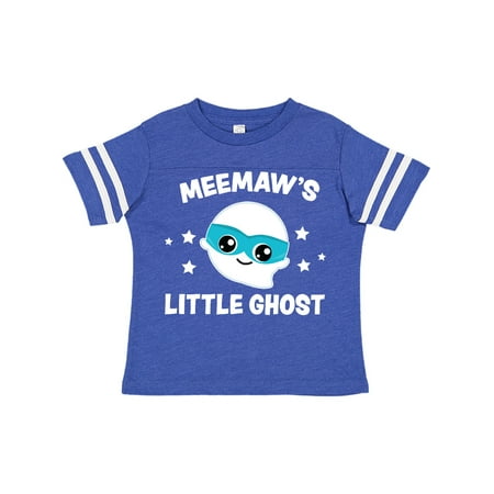 

Inktastic Cute Meemaw s Little Ghost with Stars Gift Toddler Boy or Toddler Girl T-Shirt